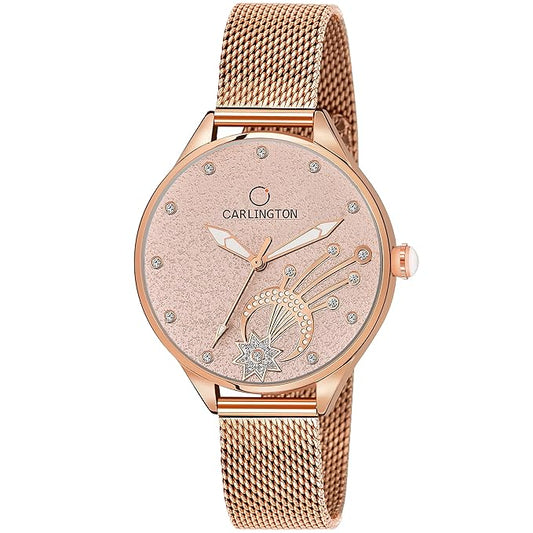 Carlington Big Dial Women’s Watch
